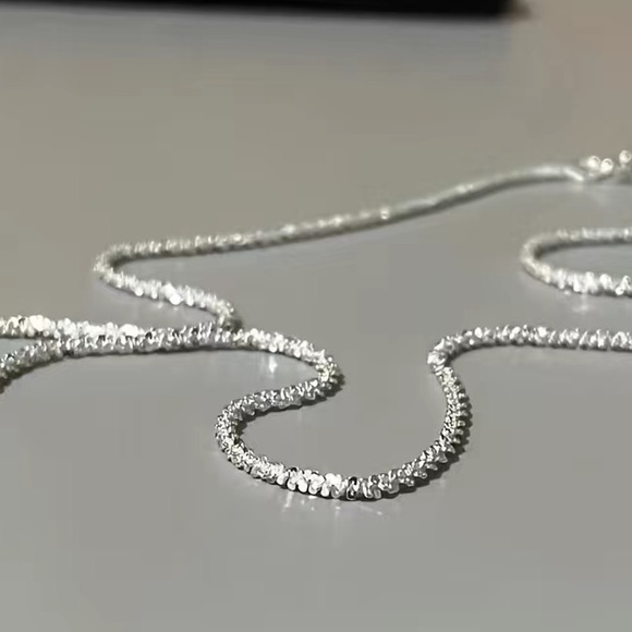 Jewelry - ❗️FIRM Price Closing❗️White Gold Plated Galaxy Chain Necklace